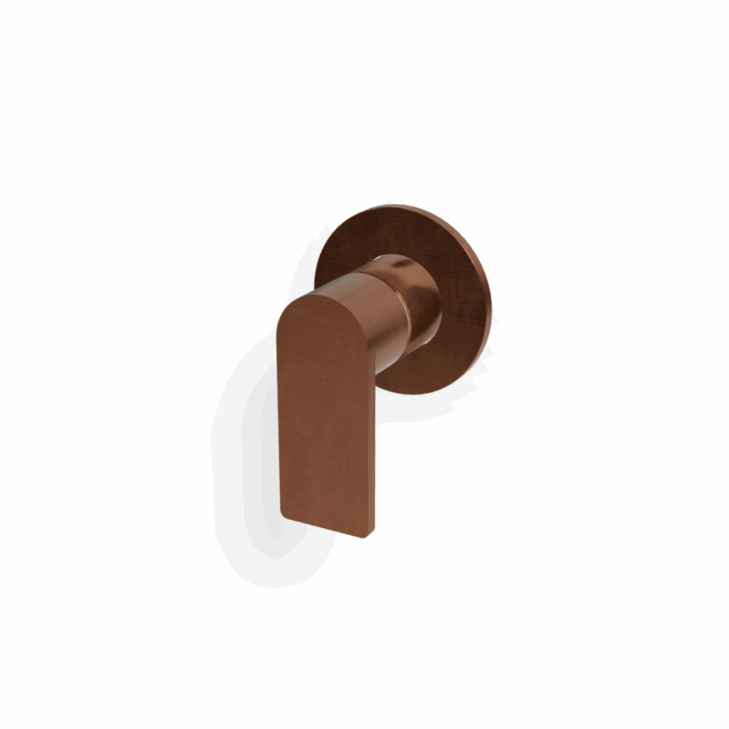 Mischer für Dusche UP Rosette Rund Treemme 3.6 mm PVD Bronze
