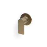 Mischer für Dusche UP Rosette Rund Treemme 3.6 mm PVD Gold