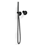Duschmischer Griff Handbrause Rund UP Treemme 3.6 mm PVD Schwarz