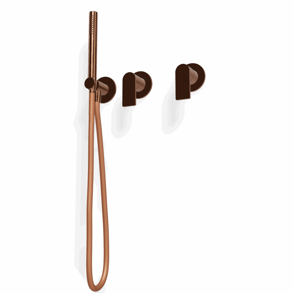 Mischer für Badewanne UP Edelstahl Treemme 3.6 mm PVD Bronze