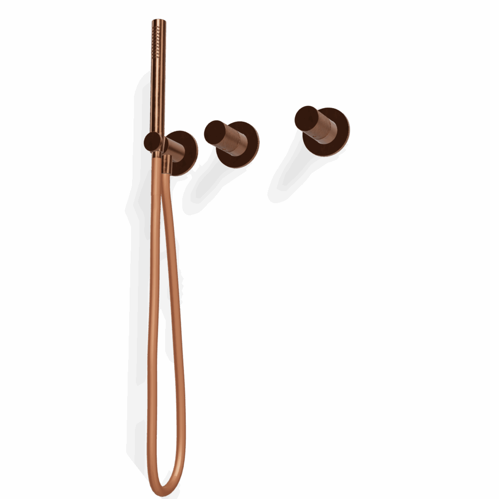 Mischer für Badewanne UP Edelstahl Treemme 3.6 mm PVD Bronze