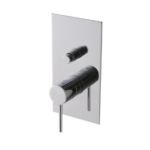 Mischer für Dusche Zug Knopf Umsteller UP Treemme UP+ chrom
