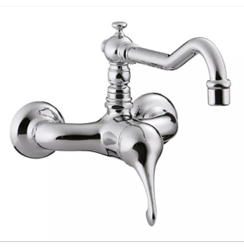 Einhand Küchenmischer Nostalgisch Treemme Wandmodell