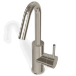 Mischer für Waschtisch Treemme X-Change Nickel H20.2