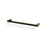 TAG Treemme QUADRA Badetuchstange 45 cm Eckiges Design Bronze gebürstet