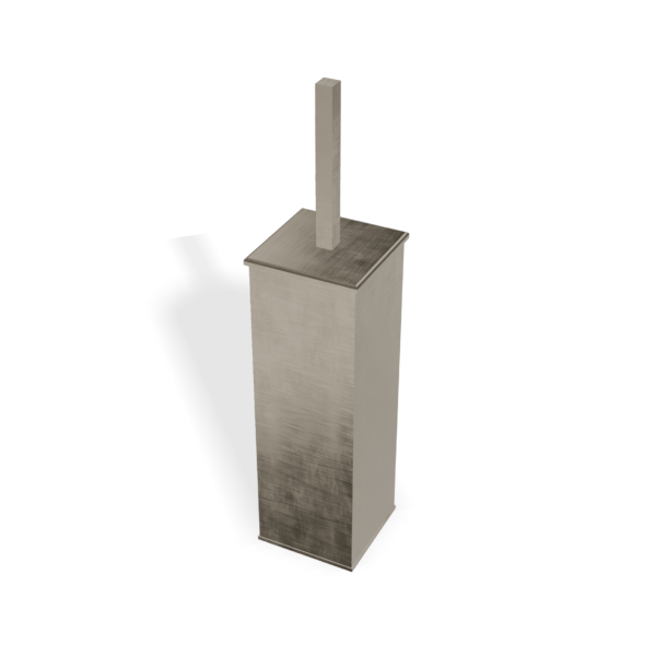 Design-Bürstenhalter TAG Treemme Tag QUADRA Stehend Nickel gebürstet
