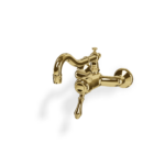 Einhand Küchenmischer retro Wandmodell Gold Glanz