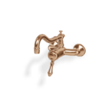 Einhand Küchenmischer retro Wandmodell Rose Gold gebürstet