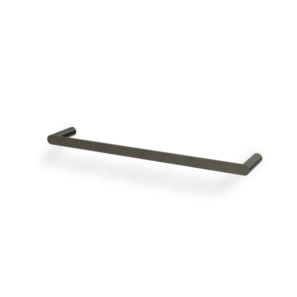 Badetuchstange Tag TONDA B= 45 cm Chrom Schwarz gebürstet