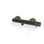 Mischer für Dusche 1 Verbraucher AP Treemme UP+ Chrom Schwarz gebürstet