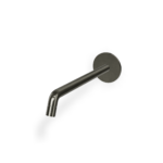Auslauf für Badewanne Treemme UP+ Chrom Glanz A= 22 cm Chrom Schwarz gebürstet