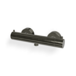 Duschmischer Thermostat Treemme UP+ Chrom Schwarz gebürstet