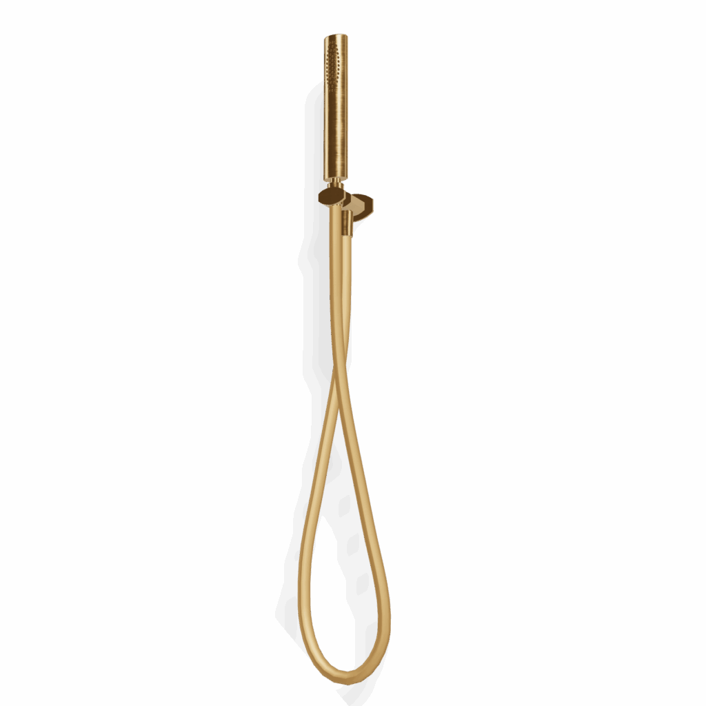 Handbrause-Set Treemme Hedo Gold gebürstet
