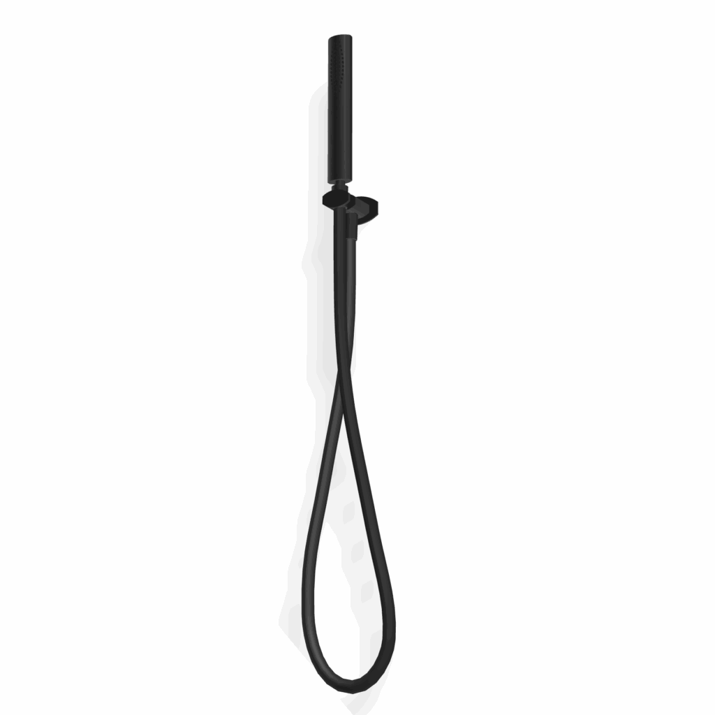 Handbrause-Set Treemme HEDO Schwarz matt