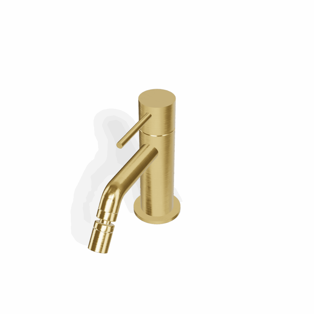 Mischer für Bidet Treemme UP+ Gold gebürstet