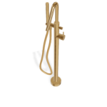 Badewannen Armatur freistehend Treemme X-Change A= 15 cm Gold gebürstet