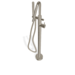 Badewannen Armatur freistehend Treemme X-Change A= 15 cm Nickel gebürstet