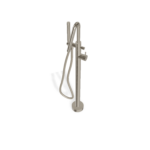 Badewannenmischer Boden stehend Treemme X-Change Nickel A=15 cm Freistehend