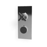 Duschthermostat 2 Verbraucher UP Treemme SHOWERS Kreuz Griff Duscharmatur Unterputz