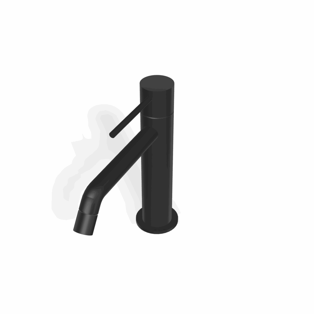 Mischer Lang für Waschtisch Treemme UP+ Schwarz matt