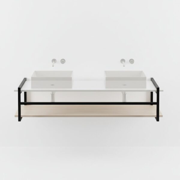 Hang and Stand Badmöbel Azzurra wand hängend B 160 cm