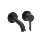 Mischer für Waschtisch UP KWC Bevo Schwarz matt Unterputz Armatur