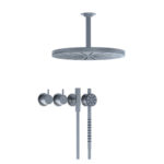 Mischer Brausekombi Rund für Dusche ein Griff UP-montage Vola