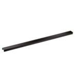 Abdeckung Aqua SwissLine Design mattschwarz 1100 mm