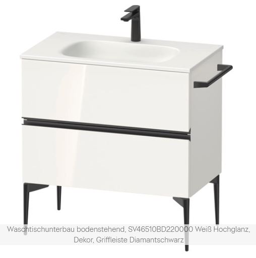 Badmöbel Duravit Sivida B 80 cm wandhängend