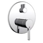 Mischer für Dusche und Badewanne UP KWC Bevo Chrom Unterput Armatur mit Umsteller