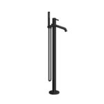 Stand Mischer für Badewanne KWC Bevo Schwarz matt Freistehend