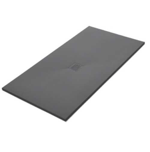 Duschwanne COLISEO Cemento Stone Nox 180 x 90