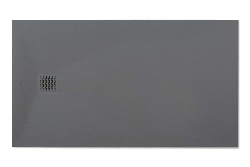 Duschwanne CENTURIA Cemento Stone Nox L= 210 x B= 90 Boden eben