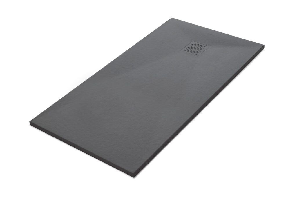 Duschwanne CENTURIA Cemento Stone Nox L= 210 x B= 90 Boden eben