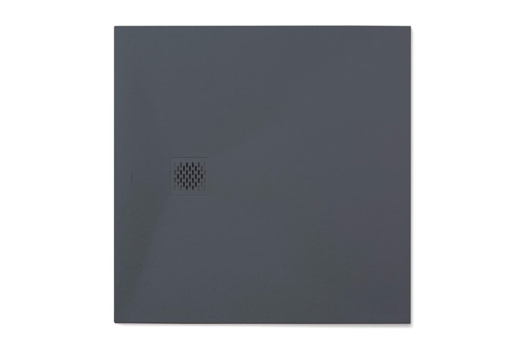 Duschwanne CENTURIA Basalto Stone Nox Bodeneben