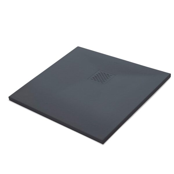 Duschwanne CENTURIA Basalto Stone Nox Bodeneben
