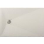 Duschwanne CENTURIA Beige Stone Nox Bodeneben