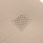 Centuria Cappoccino Slate Ablaufdeckel ECKIG