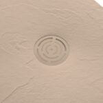 Centuria Cappoccino Slate Ablaufdeckel RUND