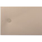 Duschwanne CENTURIA Cappuccino Slate Boden eben