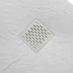 Centuria Perla Slate Nox Ablaufdeckel ECKIG