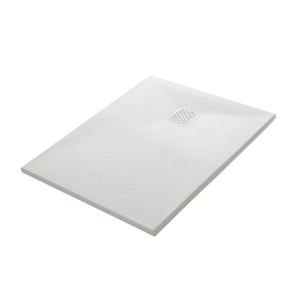 Duschwanne CENTURIA Weiss Stone Nox 120 x 90