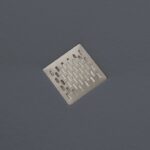 Coliseo Basalto Stone Nox Ablaufdeckel Edelstahl