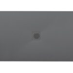 Duschwanne COLISEO Cemento Stone Nox L= 180 cm x B= 90 cm McBath