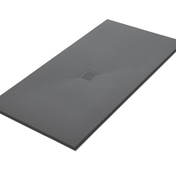 Duschwanne COLISEO Cemento Stone Nox L= 180 cm x B= 90 cm