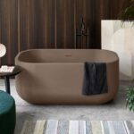Freistehenede Badewanne von Cielo Dafne L= 130 cm Cielo Design