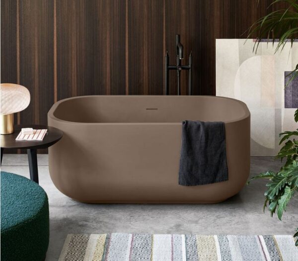 Freistehenede Badewanne von Cielo Dafne L= 130 cm Cielo Design