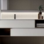 Design Badmöbel von IdeaGroup Form B=140 cm