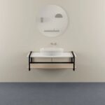 Hang and Stand Badmöbel wand hängend B 120 cm Azzurra