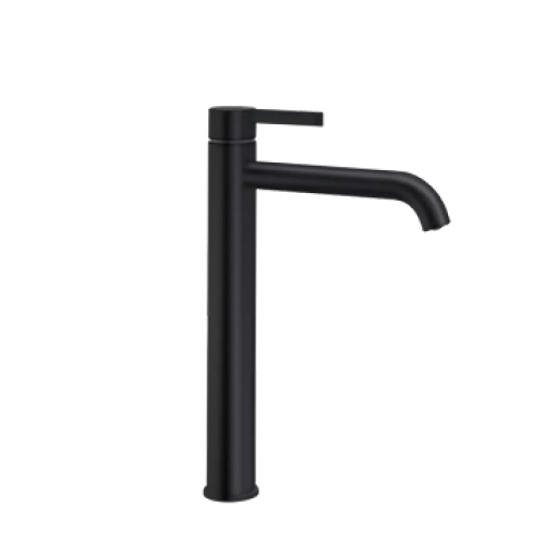 Mischer für Aufsatzbecken KWC Bevo Schwarz matt